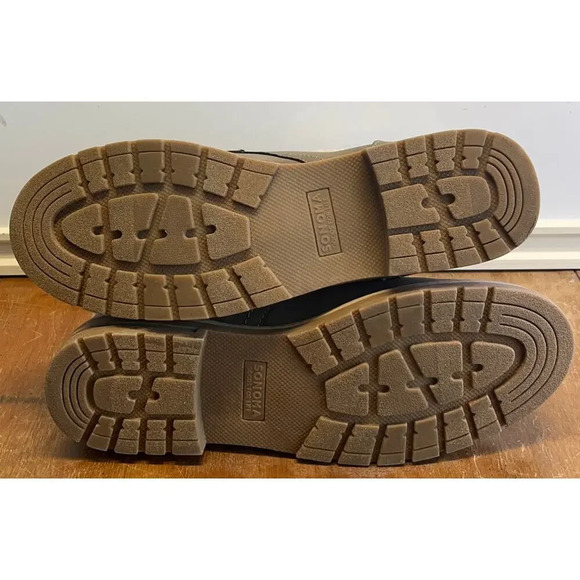 SONOMA Womens Gray Stone 11M Echidna Sherpa Cuff Hiking Ankle Boot - Picture 3 of 10